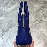 Colestore Balenciaga Women's Ville Xxs Top Handle Bag In Blue Size 18x8x16cm - 6