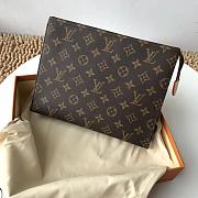 Louis Vuitton Toiletry Pouch 26 Monogram N47542 Size 26X20X5cm - 1