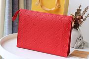 Louis Vuitton Toiletry Pouch 26 Monogram In Cherry M41508 Size 26X20X5cm - 3