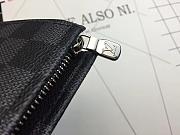 Louis Vuitton Clutch Bag Damier Graphite Canvas M47542 Size 26cm - 6