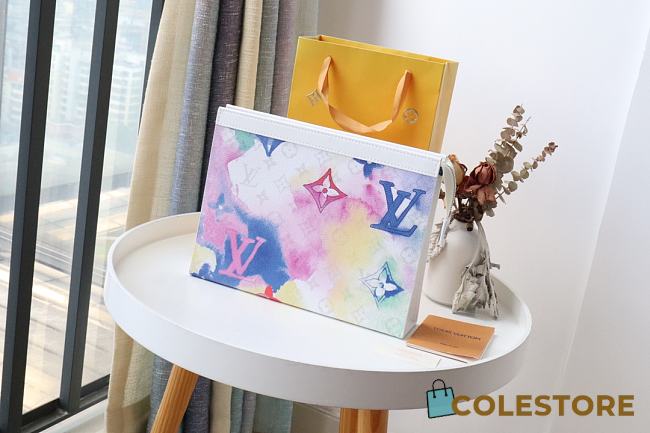 Louis Vuitton Pochette Voyage MM Monogram Other M80460 Size 27×21×3cm - 1