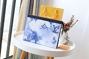 Louis Vuitton Pochette Voyage MM Monogram In Blue M80460 Size 27×21×3cm - 1