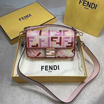 Fendi Baguette Bag from the Lunar New Year Limited Capsule Collection Size: 27x4x13cm