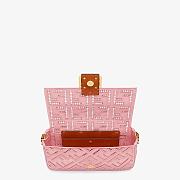 Louis Vuitton Baguette Pink Canvas With Embroidery 8BR60 Size 26x15cm - 4