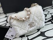 Chanel Shearling Lambskin Double Sides Flap Bag - 5