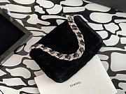 Black Chanel Shearling Lambskin Double Sides Flap Bag - 4