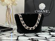 Chanel Shearlng Lambskin Bucket Bag AS2241 Size 14cm - 2