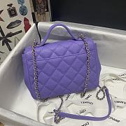Chanel Mini Flap Bag Gold-Tone Metal 19x7x14cm  - 3