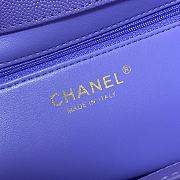 Chanel Mini Flap Bag Gold-Tone Metal 19x7x14cm  - 2