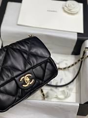 Chanel 19 Maxi Bag in Lambskin AS1162 Size 19x14.5x8.5cm - 2
