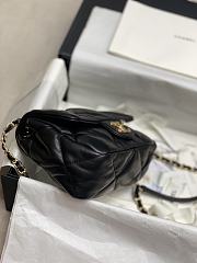 Chanel 19 Maxi Bag in Lambskin AS1162 Size 19x14.5x8.5cm - 3