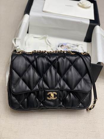 Chanel 19 Maxi Bag in Lambskin AS1162 Size 29.5x20x12.5cm