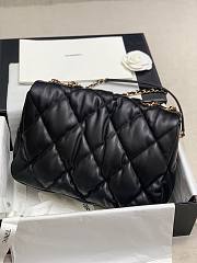 Chanel 19 Maxi Bag in Lambskin AS1162 Size 29.5x20x12.5cm - 4