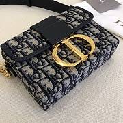 Dior 30 Montaigne Mini Box Montaigne Bag M9204 Size: 17.5x11.5x5cm - 5