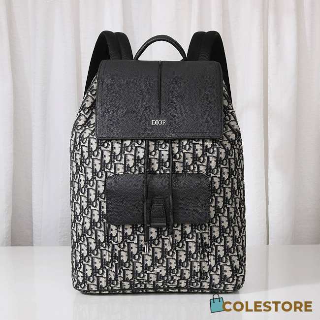 Dior Motion Backpack In Beige and Black 1ESBA1 31cm  - 1