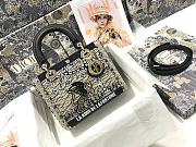 Dior Lady Dior Five-Pattern Embroidered Star Beads M0565 Size 24x20x11cm - 1