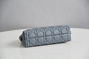 Dior Caro Beauty Pouch Calfskin S5047 Size 23x15.5x7.5cm - 6