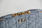 Dior Caro Beauty Pouch Calfskin S5047 Size 23x15.5x7.5cm - 2