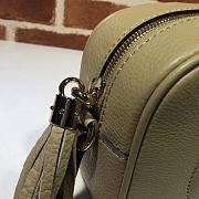 Gucci Soho Small Leather Disco Bag In Beige 308364 Size 21x15x7cm - 2