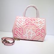 Gucci GG Marmont Shoulder Bag In Pink 448054 Size 26x20x12cm - 2
