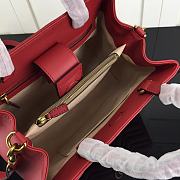 Gucci GG Marmont Top 2ways Shoulder Bag In Rose 448054 Size 26x20x13cm - 6