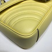 Gucci Small Matelassé Shoulder Bag 443497 Size 26x15x7cm - 5
