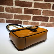 Gucci GG Marmont Small Shoulder Bag Leather Trim 443497 Size 26x15x7cm - 4