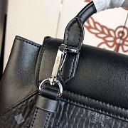 MCM Stark Side Studs Backpack In Black 5922 Size 24x21x12cm - 2