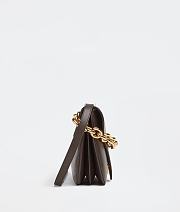 Bottega Veneta Mount In Dark Brown 667398 Size: 27x20x7cm - 2