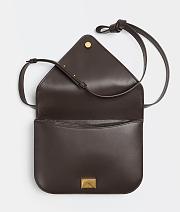 Bottega Veneta Mount In Dark Brown 667398 Size: 27x20x7cm - 3