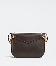 Bottega Veneta Mount In Dark Brown 667398 Size: 27x20x7cm - 4