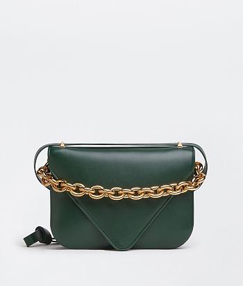 Bottega Veneta Mount In Green 667398 Size: 27x20x7cm