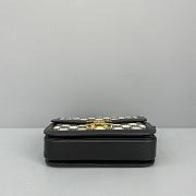 Ceiline Medium Triophe Bag In Black 191242 Size 22x16x7cm - 6