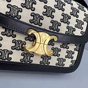 Ceiline Medium Triophe Bag In Black 191242 Size 22x16x7cm - 4