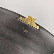 Ceiline Medium Triophe Bag In Black 191242 Size 22x16x7cm - 3