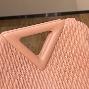 Bottega Veneta Small Point Top-Handle Bag Light Pink 661986 Size 24×16×8cm  - 6