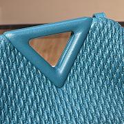 Bottega Veneta Small Point Top-Handle Bag In White 661986 Size 24×16×8cm  - 5