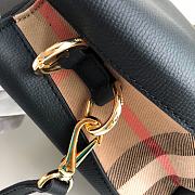 Buberry Medium Leather Two Handle Title Bag 6181 Size 26x12x21cm - 2
