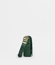 Bottega Veneta Cassette Intreccio Leather Cross-Body Bag 666870 Size 23x15x5cm - 2