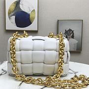 Bottega Veneta Cassette Cross-Body Bag In A Double-Face Maxi Weave 591970 Size 26x18x8cm - 4