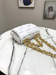 Bottega Veneta Cassette Cross-Body Bag In A Double-Face Maxi Weave 591970 Size 26x18x8cm - 5