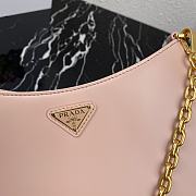 Prada Mini Leather Shoulder Bag 1BC148 Size 25.5x15.5x4cm - 6