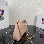 Prada Mini Leather Shoulder Bag 1BC148 Size 25.5x15.5x4cm - 2