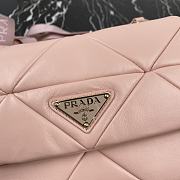 Black Prada Prada System Nappa Leather Patchwork Bag 1BD292 Size 21x16x7cm - 5