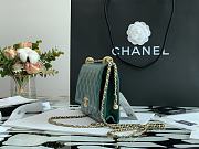 Chanel New Wallet On Chain WOC Blue 33814 Size 19cm - 4