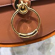 Chloe Small Tess Bag In Shiny Suede Calfskin CHC18 20x18x7cm - 2