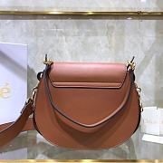 Chloe Small Tess Bag In Shiny Suede Calfskin CHC18 20x18x7cm - 3