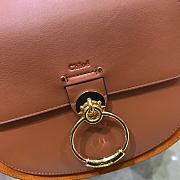 Chloe Small Tess Bag In Shiny Suede Calfskin CHC18 20x18x7cm - 6