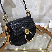 Tess Small Purse In Embossed Croco Effect On Calfskin CHC21 Size 20.5x7.5x16.5cm - 5