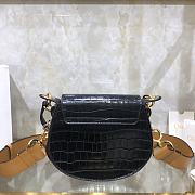Tess Small Purse In Embossed Croco Effect On Calfskin CHC21 Size 20.5x7.5x16.5cm - 6